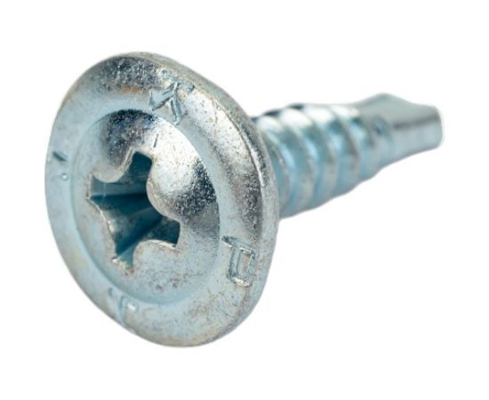 Саморез с прессшайбой Steelfix сверло, 4,2х16, 0.5 кг, 281 шт. ПШС421605 