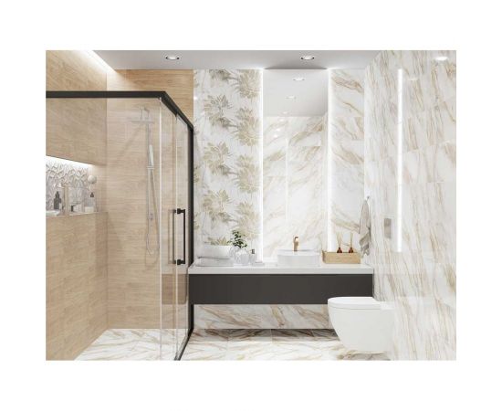 Настенная плитка Eletto Ceramica calacatta oro 24,2x70 см 507881201 – изображение 3