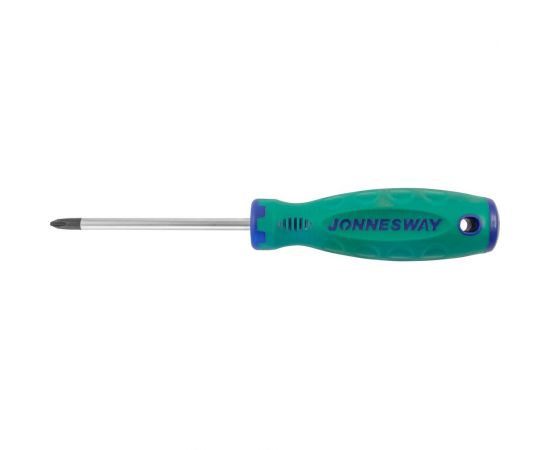 Стержневая крестовая отвертка Jonnesway D71P2100 ANTI-SLIP GRIP, PH2x100 мм 49951 – изображение 8