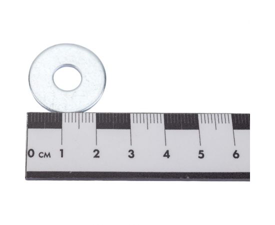 Шайба МЕТАЛЛСЕРВИС М8 DIN 9021 увеличенная, цинк, 130 шт. 1240227 – изображение 5