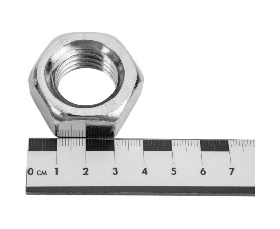 Шестигранная гайка STARFIX М24, цинк, класс прочности 6, DIN 934, 10 шт. SMC1-47292-10 – изображение 3