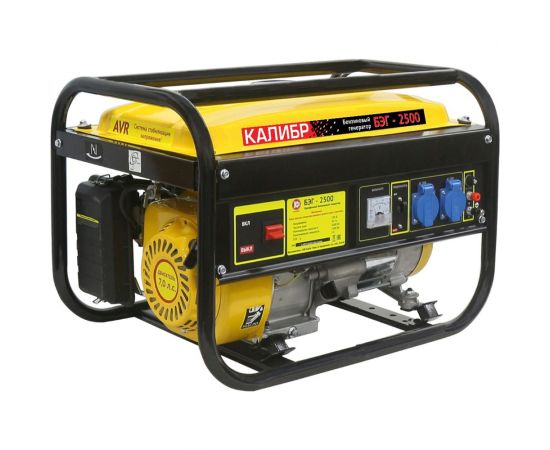 Бензогенератор Калибр БЭГ-2500 00000061052 – изображение 2
