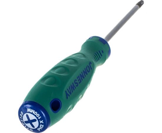 Стержневая крестовая отвертка Jonnesway D71P2100 ANTI-SLIP GRIP, PH2x100 мм 49951 – изображение 12