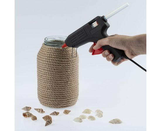 Клеевые стержни SGS1120012 (12 шт; 11х200 мм; прозрачные) СИЛА Б0052246 – изображение 4