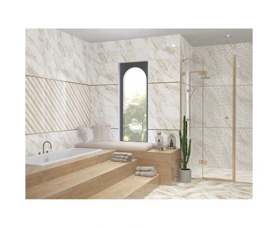 Настенная плитка Eletto Ceramica calacatta oro 24,2x70 см 507881201 – изображение 2