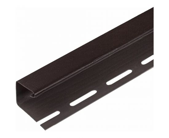 J-профиль к сайдингу PROFBUILD акрил коричневый 51607 