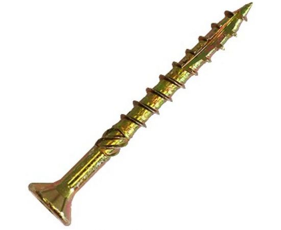 Саморез по дереву HIMTEX проф. желт. потай Torx 25 5x40 200 шт. 05040Fh 