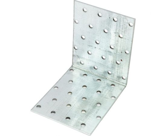 Крепежный равносторонний уголок Невский Крепеж цинк, 100x100x80x2 мм 922474 