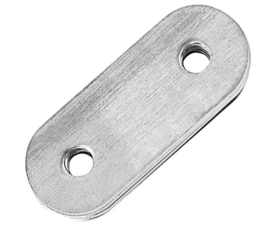 Пластина крепежная мебельная Tech-Krep 50x17x2 мм, цинк - накл. 141947 