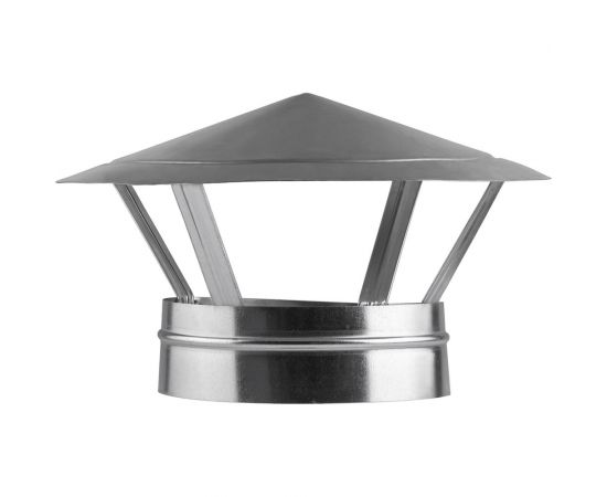 Оцинкованный крышный зонт для воздуховодов 160 мм ORE 4607122243146 – изображение 2