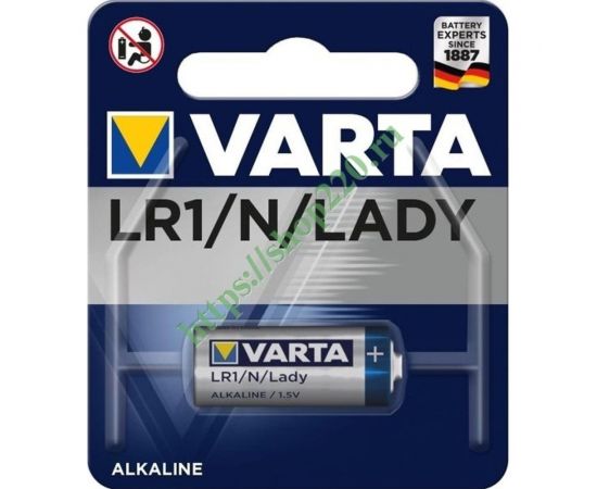 Батарейка Varta ELECTRONICS LR1 N BL1 Alkaline 1.5V (4001) 04001101401 – изображение 3