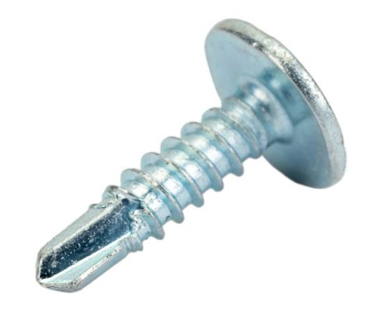 Саморез с прессшайбой Steelfix сверло, 4,2х16, 0.5 кг, 281 шт. ПШС421605 – изображение 3