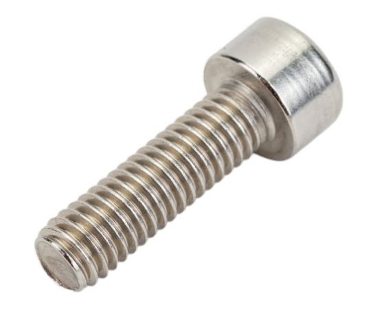 Нержавеющий винт с цилиндрической головкой KREPFIELD M6x20 мм, DIN 912, А2, внутренний шестигранник, полная резьба, 20 шт. 912A2ВИНТПР6Х20-20 – изображение 2
