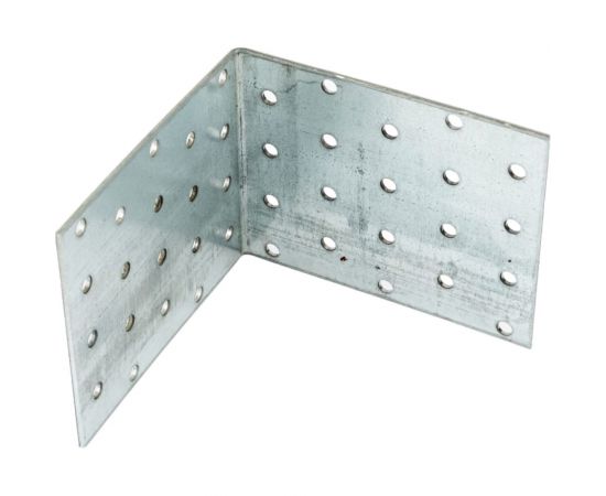 Крепежный равносторонний уголок Невский Крепеж цинк, 100x100x80x2 мм 922474 – изображение 2