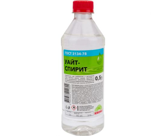 Уайт-спирит KRONA ГОСТ 0.5 л 66211804 – изображение 2