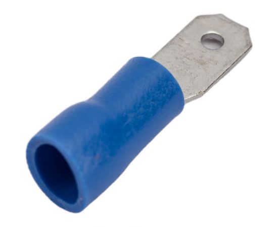 Изолированная клемма "папа" Nord-Yada 4.8мм 1.5-2.5кв.мм (синяя) 906336 – изображение 7