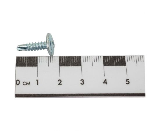 Саморез с прессшайбой Steelfix сверло, 4,2х16, 0.5 кг, 281 шт. ПШС421605 – изображение 2