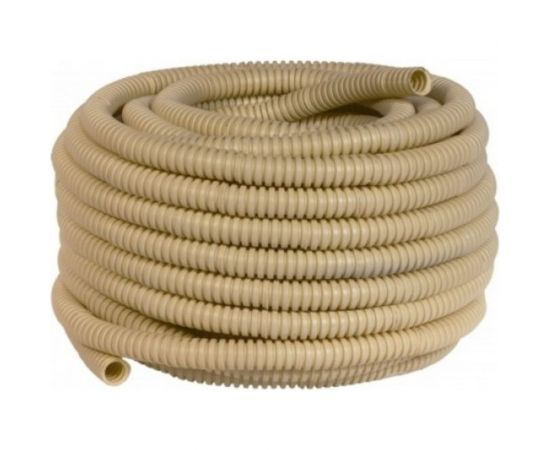 Легкая гофротруба ПВХ Урал ПАК с протяжкой под светлое дерево-20 мм (25), м ГФ-8104120-025 – изображение 3