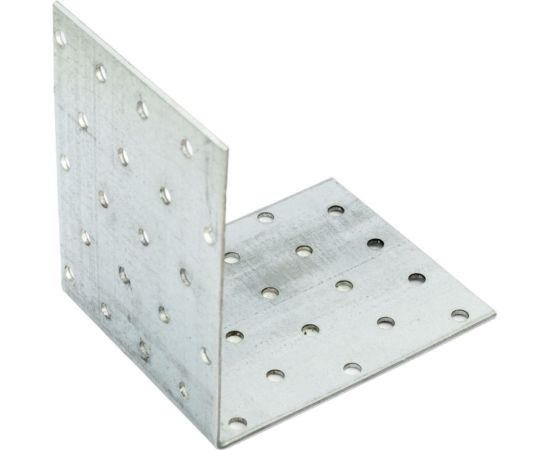 Крепежный равносторонний уголок Невский Крепеж цинк, 100x100x80x2 мм 922474 – изображение 3