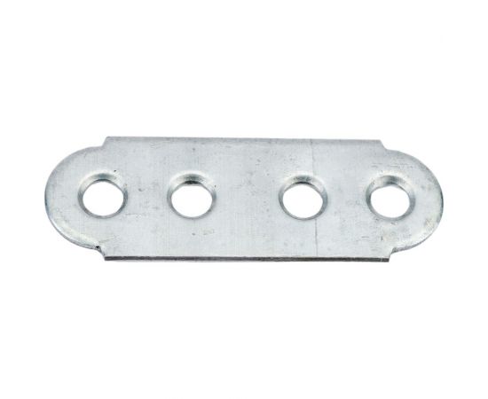 Пластина крепежная мебельная Tech-Krep 50x17x2 мм, цинк - накл. 141947 – изображение 4