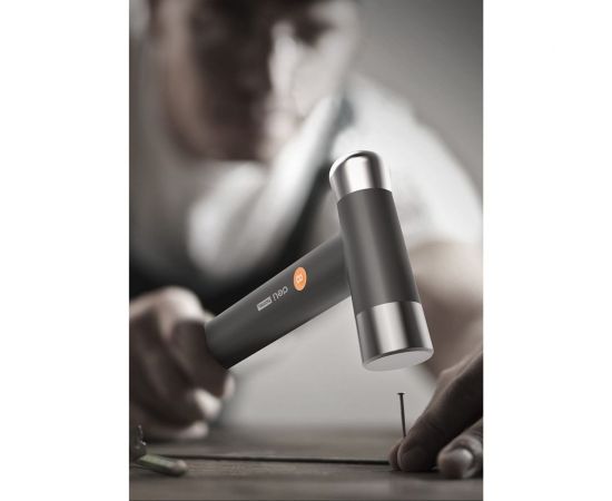 Молоток DELI home series gray ht7008c 400гр, эксклюзивный дизайн, рукоять из софттач пластика, подарочная упаковка 112883 – изображение 6