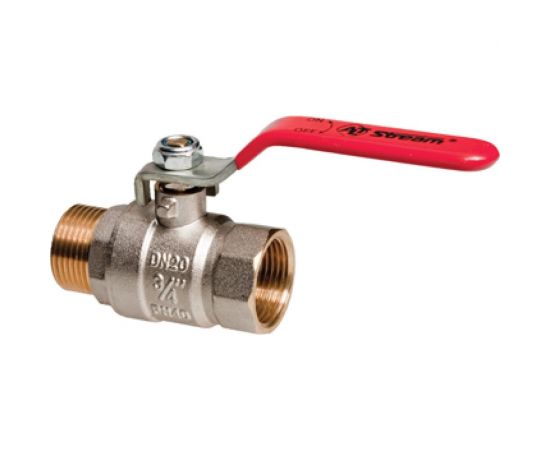 Шаровой кран ALTSTREAM ALT-Z 302 полный проход В-Н ручка 3/4 014010302 