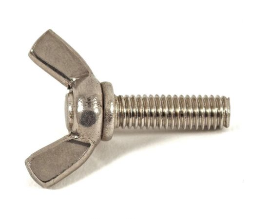 Винт-барашек КРЕП-КОМП американский тип НЕРЖАВЕЙКА DIN 316 А2 5х10 50 шт вб510 