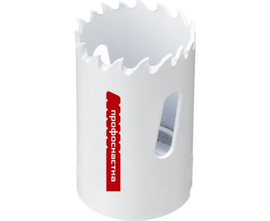 Коронка биметаллическая крупный зуб (40 мм, 38 мм, HSSE, М42) №027 Профоснастка 80101027 