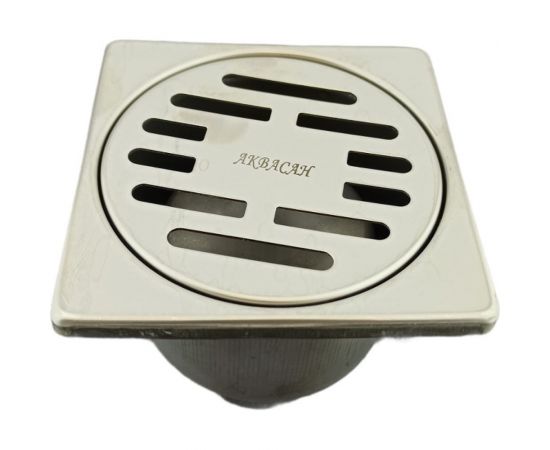 Сливной трап для душа MYNAH прямой, 10x10 A80 