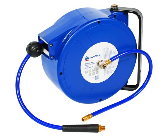 Шланг полиуретановый на автоматической катушке 8х12 мм, 8 м, резьба 1/4” МАСТАК 681-08008HR – изображение 5