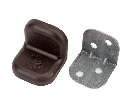 Крепежный уголок с пластиковой крышкой Tech-Krep 20x28 венге 4 шт. пакет 148279 – изображение 5