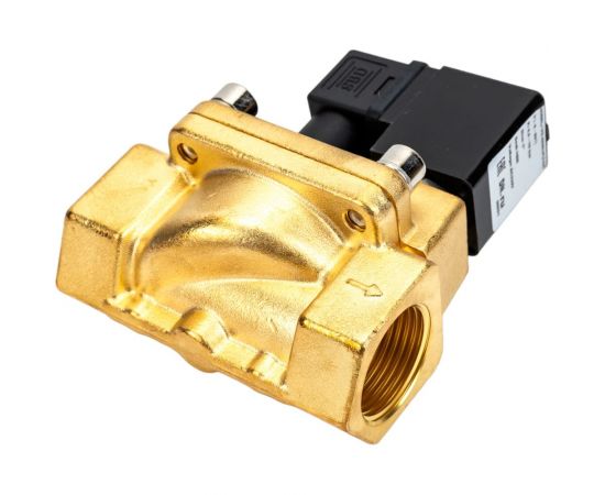 Электромагнитный клапан DN.ru VS2W-400N-PU-NC Ду25 Ру12 латунь пилотный G 1 НЗ NBR 220В D130-01272 – изображение 5