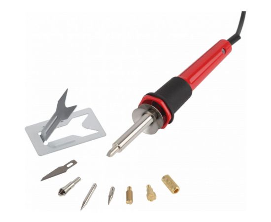 Паяльник ЭРА PL-B+6N-30W c функцией выжигания + 6 насадок 230В 30 Вт, набор Б0046957 – изображение 2