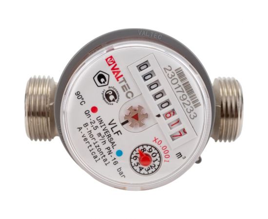Счётчик воды универсальный (3/4") Valtec VLF-20U/R 81234 – изображение 5