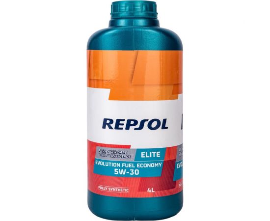 Синтетическое моторное масло REPSOL ELITE EVOLUTION FUEL ECONOMY 5W30 C2/PSA 4л 6048/R 6048R – изображение 4
