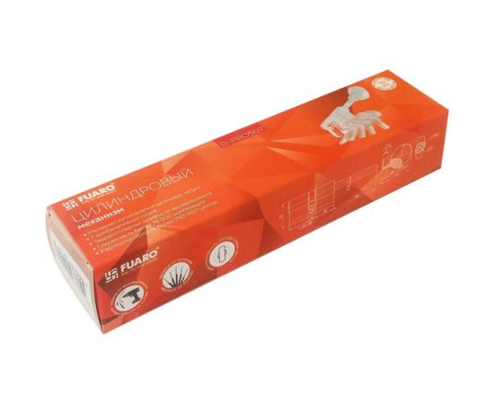 Цилиндровый механизм со штоком Fuaro D-PRO507/100 mm /65+10+25/ CP хром 5 кл. 39175 – изображение 2