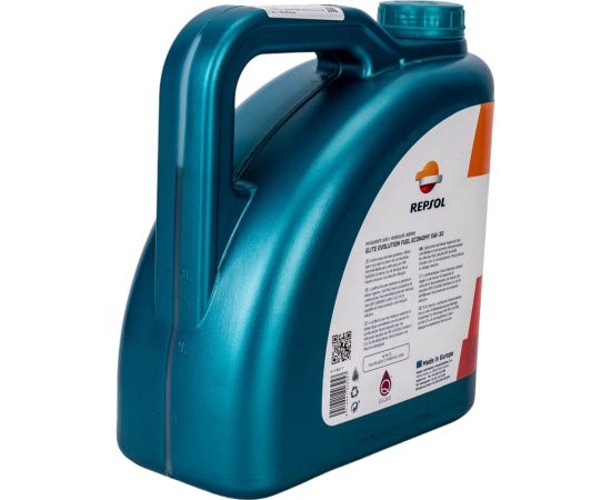 Синтетическое моторное масло REPSOL ELITE EVOLUTION FUEL ECONOMY 5W30 C2/PSA 4л 6048/R 6048R – изображение 3