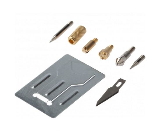 Паяльник ЭРА PL-B+6N-30W c функцией выжигания + 6 насадок 230В 30 Вт, набор Б0046957 – изображение 6