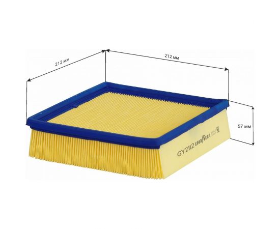 Фильтр воздушный автомобильный Goodyear GY2112 – изображение 2