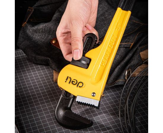 Трубный ключ DELI DL2518 450мм 98303 – изображение 5