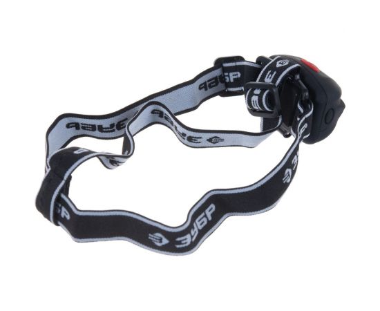 Налобный фонарь ЗУБР 3Вт, +4 LED, 3AAA, 56434 