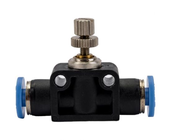 Фитинг-дроссель (пневмодроссель) цанговый 4 мм SHPI SCF 04 