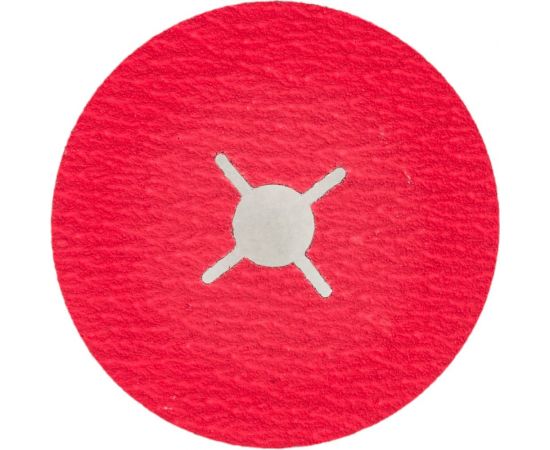 Фибровый шлифовальный круг CR5229 125x22 мм, керамика, P80, 10 шт Interflex 3024802501-10 