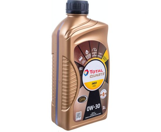 Масло для 4-х тактных двигателей TOTAL QUARTZ INEO FIRST 0W30, 1 л 213830 