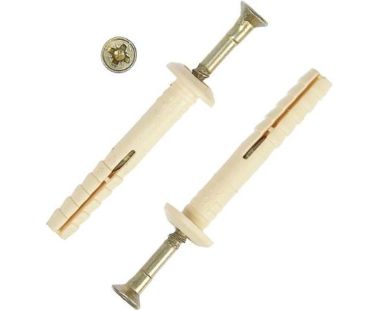 Дюбель-гвоздь Tech-Krep SMX-G 6x40 мм, нейлон, грибовидная манжета, 2000 шт. 133395 