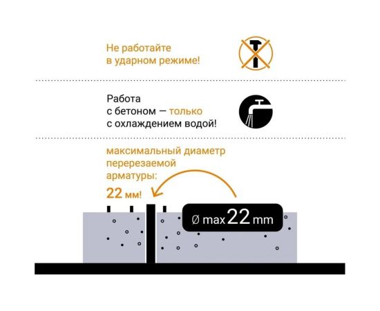 Коронка алмазная по бетону 112 мм rage by VIRA 559529 – изображение 3