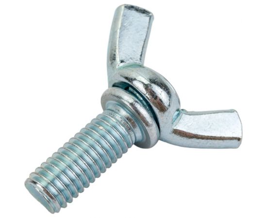 Барашковый винт ZAMETAL М8x20, DIN 316, оц., уп. 100 шт. ZA102071 – изображение 3