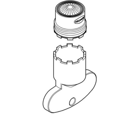 Комплект аэраторов Grohe 7,2 л/мин + 14,9 л/мин резьбой М16,5 13937000 – изображение 3