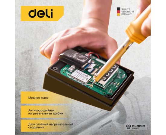 Паяльник DELI dl8830 30вт 103003 – изображение 7