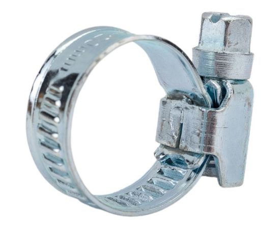 Червячный хомут СВК оцинкованная сталь, w1/9 мм, 12-20 мм SVK-GW1020 – изображение 3